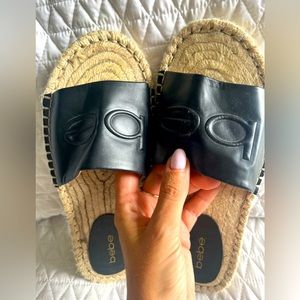 BEBE women slides/ sandals